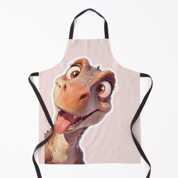 Item preview, Cute Goofy Dinosaur Face designed and sold by KiraChie.