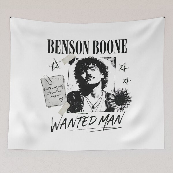 Item preview, Benson Boone Wanted Man Vintage Concert Merch Design designed and sold by PalikoRuka.