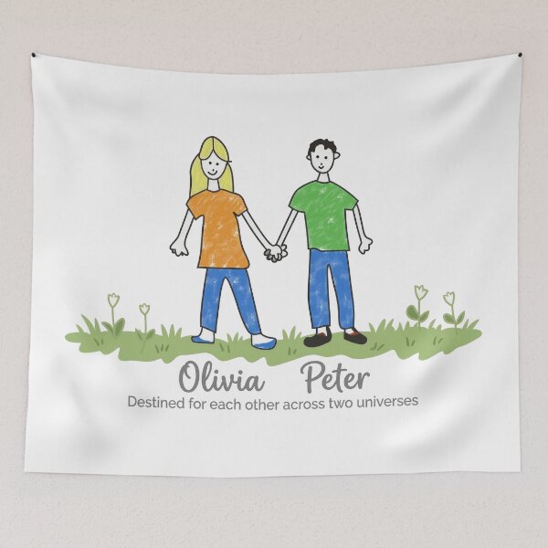 Item preview, Olivia & Peter – Destined Across Two Universes designed and sold by tomperys.