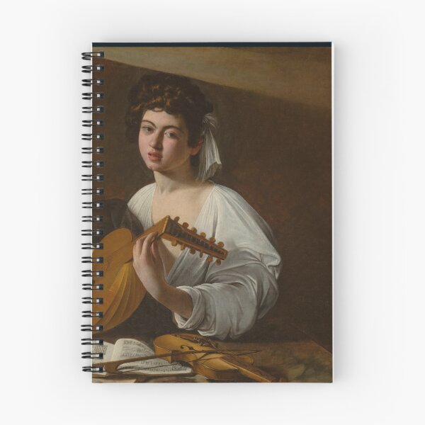 Item preview, Young Lute Player with Flowers designed and sold by artofuniverse.