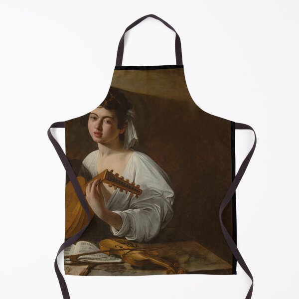 Item preview, Young Lute Player with Flowers designed and sold by artofuniverse.