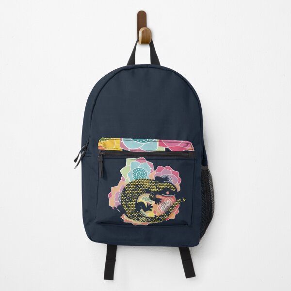 Item preview, Floral Japanese Salamander  designed and sold by IvysCreativityHouse.