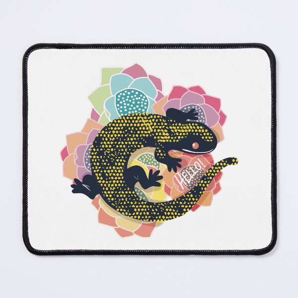Item preview, Floral Japanese Salamander designed and sold by IvysCreativityHouse.