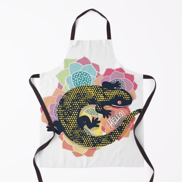 Item preview, Floral Japanese Salamander designed and sold by IvysCreativityHouse.