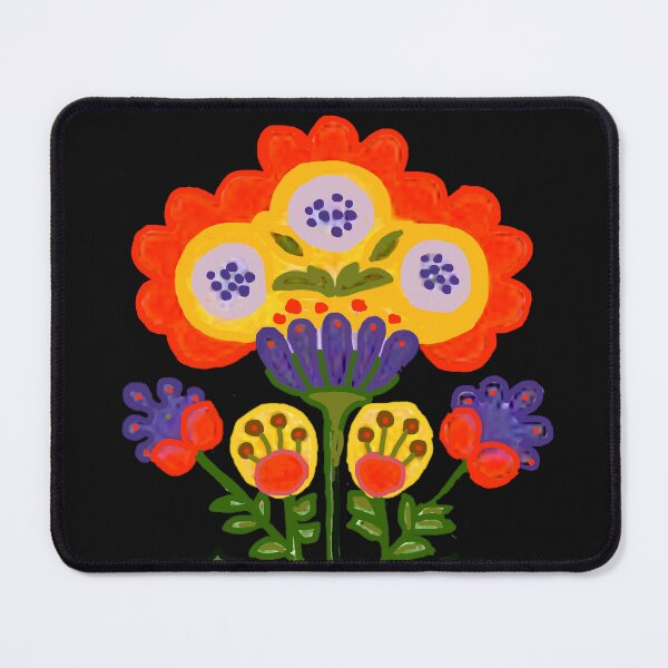 Item preview, Folk Art Flower designed and sold by ViaARTfactory.