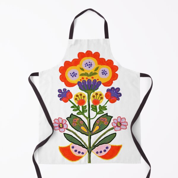 Item preview, Folk Art Flower designed and sold by ViaARTfactory.
