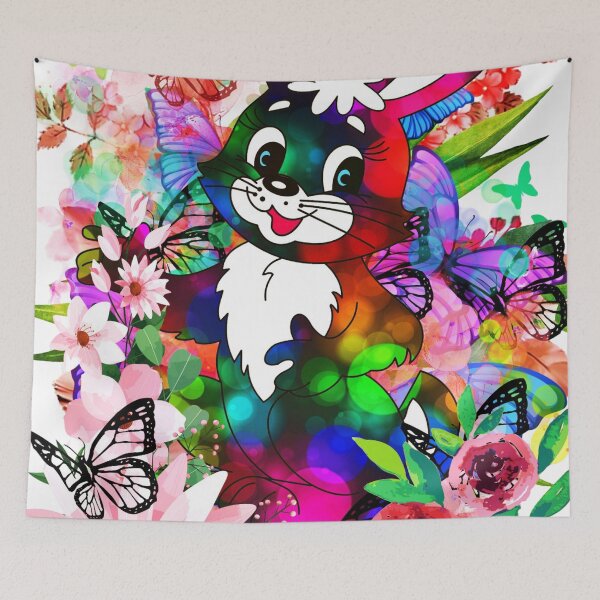 Item preview, The Vibrant Bunny designed and sold by DEZINOMANIA.