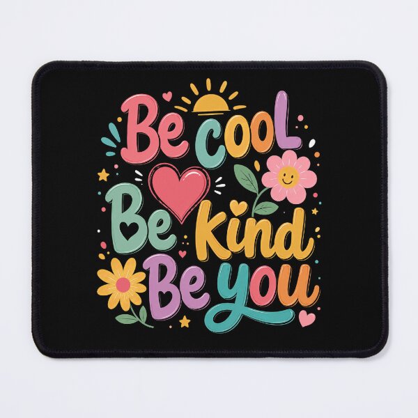 Item preview, Be Cool Be Kind Be You Inspirational Quote Kindness Self Love Empowerment designed and sold by HumansStuck12.