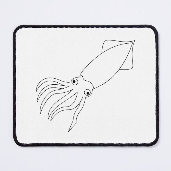 Item preview, Squid Friendly 1 Line Art Gift designed and sold by OneLine Studio.