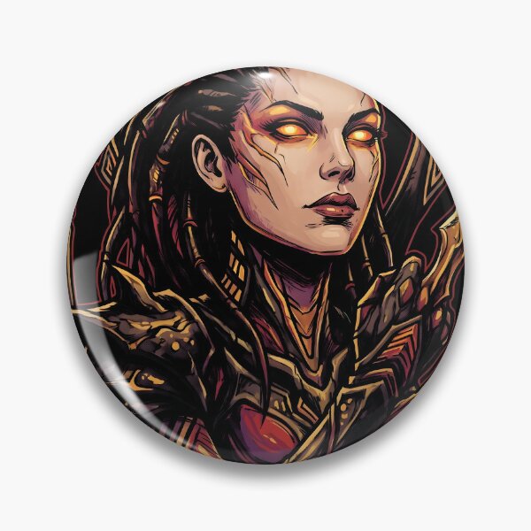 Item preview, Sarah Kerrigan StarCraft Vector Video Game Streetwear Tee designed and sold by Senpaiwaves.
