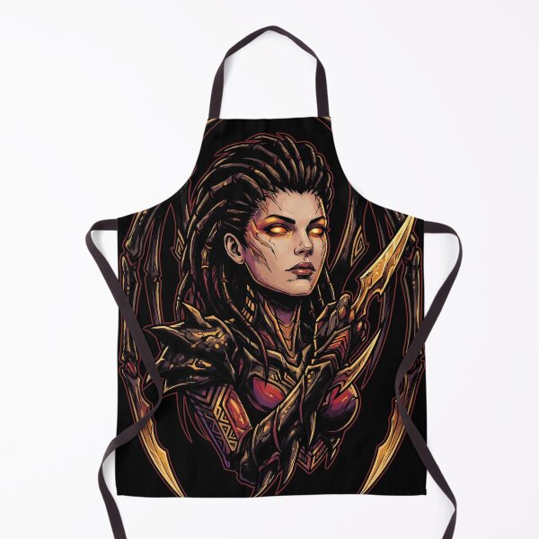 Item preview, Sarah Kerrigan StarCraft Vector Video Game Streetwear Tee designed and sold by Senpaiwaves.