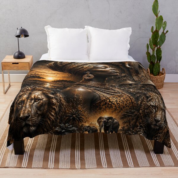 Item preview, WILD AFRICAN QUEEN designed and sold by johnnyssandart.