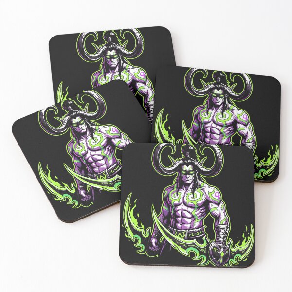 Item preview, Illidan Stormrage Warcraft III Vector Gamer Graphic Tee designed and sold by Senpaiwaves.