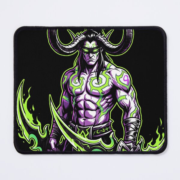 Item preview, Illidan Stormrage Warcraft III Vector Gamer Graphic Tee designed and sold by Senpaiwaves.