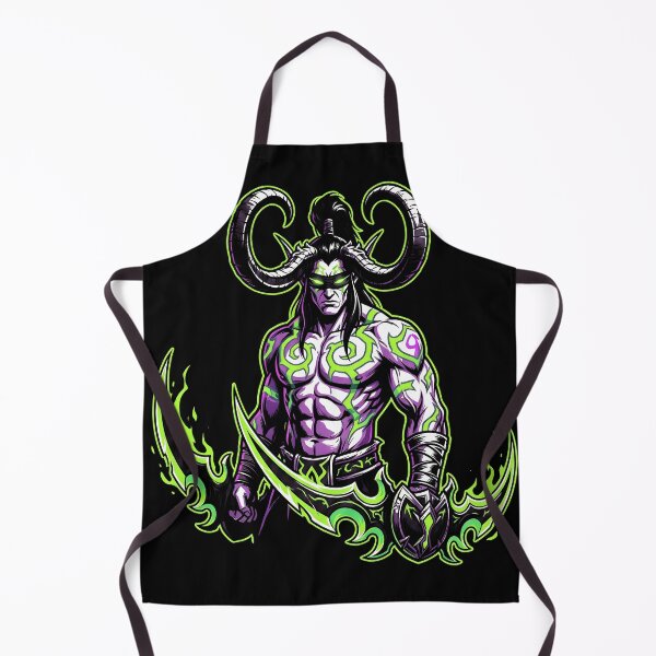 Item preview, Illidan Stormrage Warcraft III Vector Gamer Graphic Tee designed and sold by Senpaiwaves.