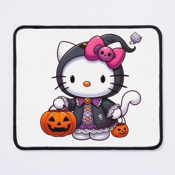 Item preview, Hello Kitty Witch Ghost Pink Halloween Kawaii Spooky Aesthetic PNG designed and sold by rfd2.