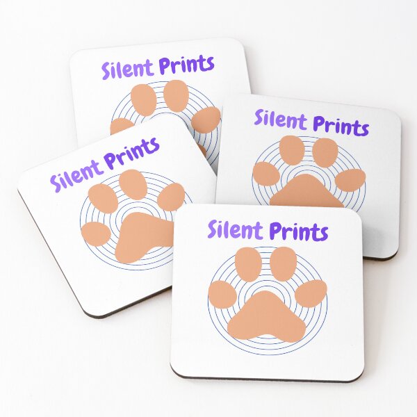 Item preview, Silent Prints - Minimalist Cat Paw Print designed and sold by Ali-jarah.