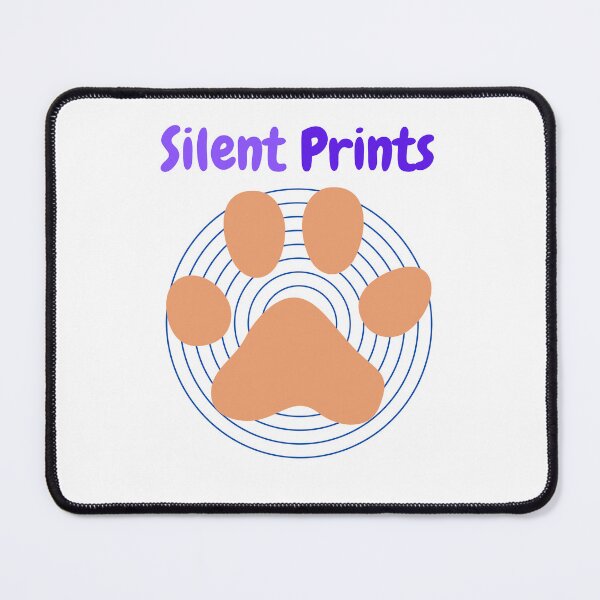 Item preview, Silent Prints - Minimalist Cat Paw Print designed and sold by Ali-jarah.