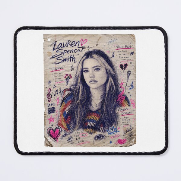 Item preview, Lauren Spencer Smith music album cover art typography designed and sold by ARTeez⭐️⭐️⭐️⭐️⭐️.