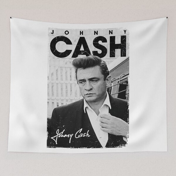 Item preview, Style Johnny Cash Vintage Black & White designed and sold by geradspacy.