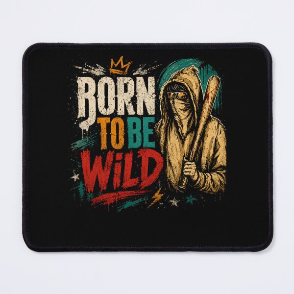 Item preview, Born To Be Wild Urban Rebel Independent Spirit Grunge Lifestyle designed and sold by HumansStuck12.