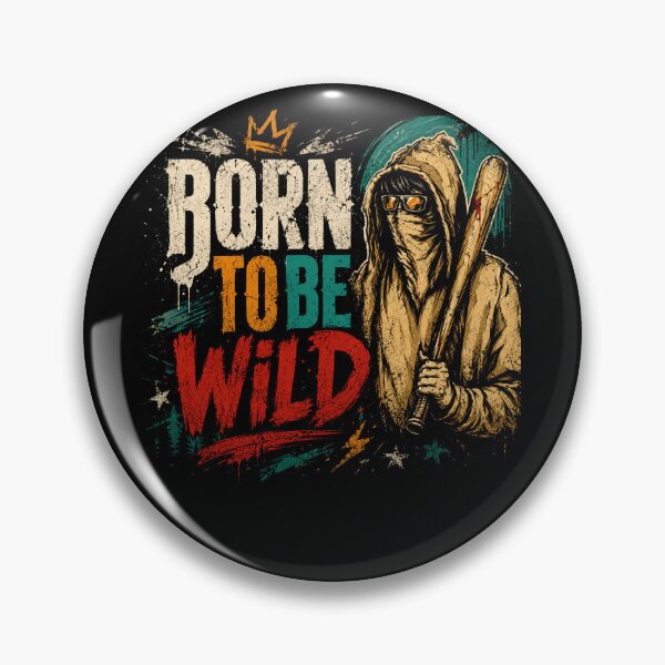 Item preview, Born To Be Wild Urban Rebel Independent Spirit Grunge Lifestyle designed and sold by HumansStuck12.