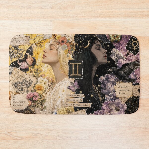 Item preview, Whimsical Gemini designed and sold by Tau Tia L Douglass.