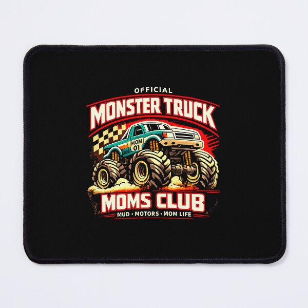 Item preview, Monster Truck Moms Club Retro Mama Birthday Mom designed and sold by Abirtom.