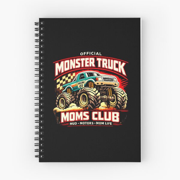 Item preview, Monster Truck Moms Club Retro Mama Birthday Mom designed and sold by Abirtom.