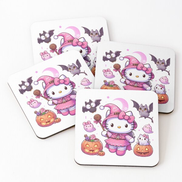 Item preview, Hello Kitty Witch Pink Halloween Kawaii Spooky Sanrio Aesthetic PNG designed and sold by rfd2.