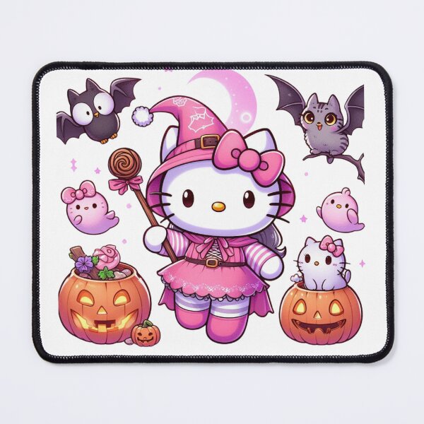 Item preview, Hello Kitty Witch Pink Halloween Kawaii Spooky Sanrio Aesthetic PNG designed and sold by rfd2.