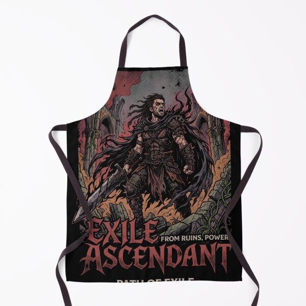 Item preview, Exile Ascendant Path of Exile Gothic Gaming Graphic Tee designed and sold by Senpaiwaves.