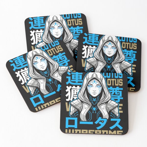 Item preview, The Lotus Warframe Vector Video Game Streetwear Tee designed and sold by Senpaiwaves.