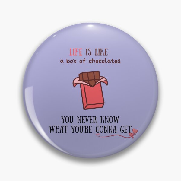 Item preview, Life is Like a box of chocolates design designed and sold by hypnoses.