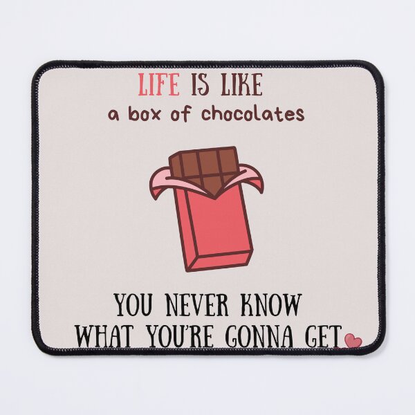Item preview, Life is Like a box of chocolates design designed and sold by hypnoses.