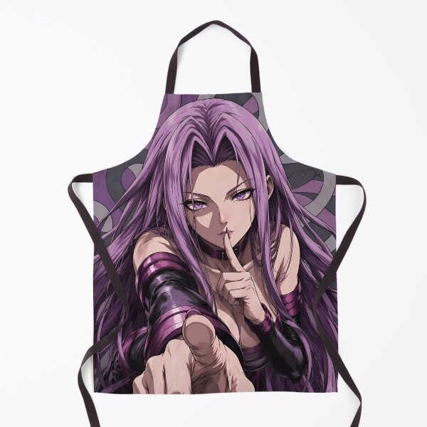 Item preview, Rider | Medusa | Mystic Serpent Queen – Purple Anime Fantasy Portrait | Gorgon Inspired Art designed and sold by Dyan4.