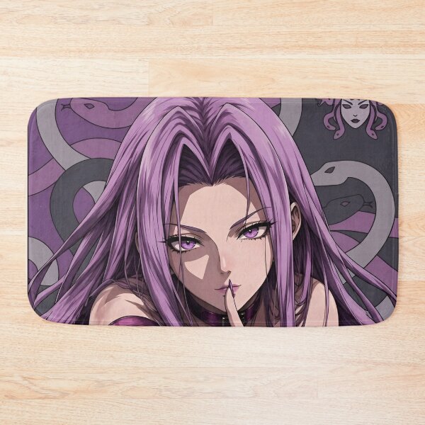 Item preview, Rider | Medusa | Mystic Serpent Queen – Purple Anime Fantasy Portrait | Gorgon Inspired Art designed and sold by Dyan4.