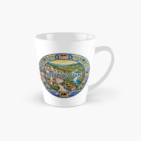 Item preview, Motovun Hilltop Mosaic Travel Sticker Summer Souvenir designed and sold by Imaginarium of Chaos falcon88 .