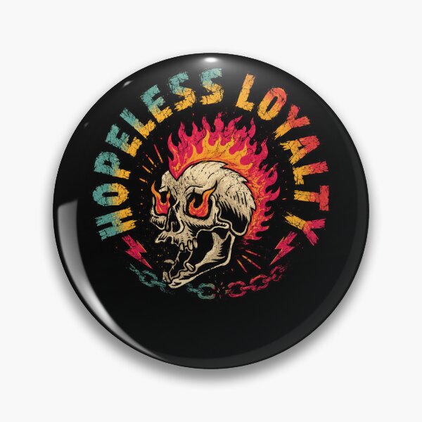 Item preview, Ruthless Loyalty Biker Motorcycle Rebel Skull Fan designed and sold by HumansStuck12.