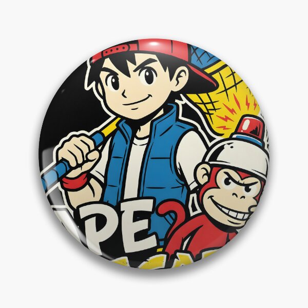 Item preview, Spike And A Monkey Ape Escape Vector Anime Gaming Shirt designed and sold by Senpaiwaves.