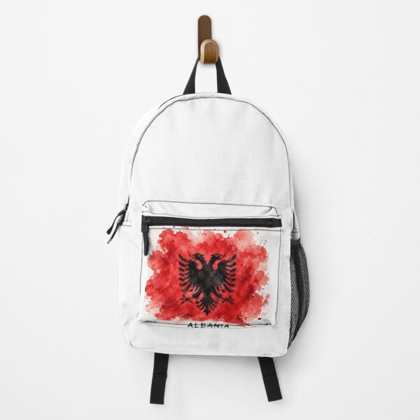 Item preview, Albania Flag Watercolor – Artistic Albanian Flag Design designed and sold by NestDesigns01.