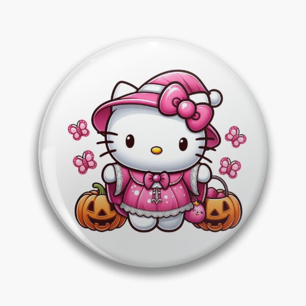 Item preview, Hello Kitty Witch Pink Halloween Kawaii Spooky Aesthetic PNG designed and sold by rfd2.