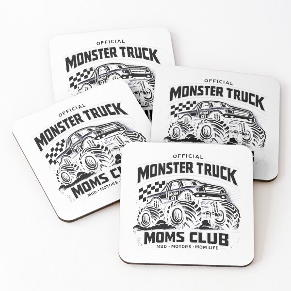 Item preview, Monster Truck Moms Club Retro Mama Birthday Mom designed and sold by Abirtom.