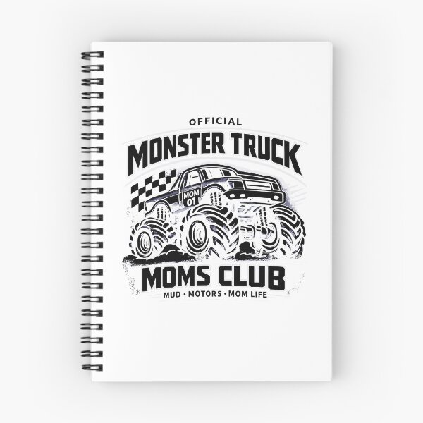 Item preview, Monster Truck Moms Club Retro Mama Birthday Mom designed and sold by Abirtom.