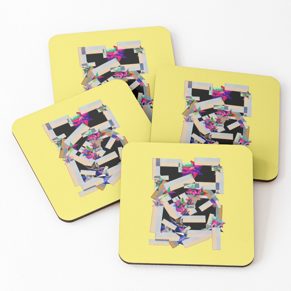 Item preview, Coasters (Set of 4) designed and sold by abstractengine.