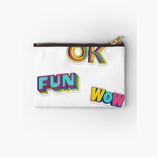 Item preview, Retro Comic Pop Art Words Sticker designed and sold by ZenOtaku Lab.