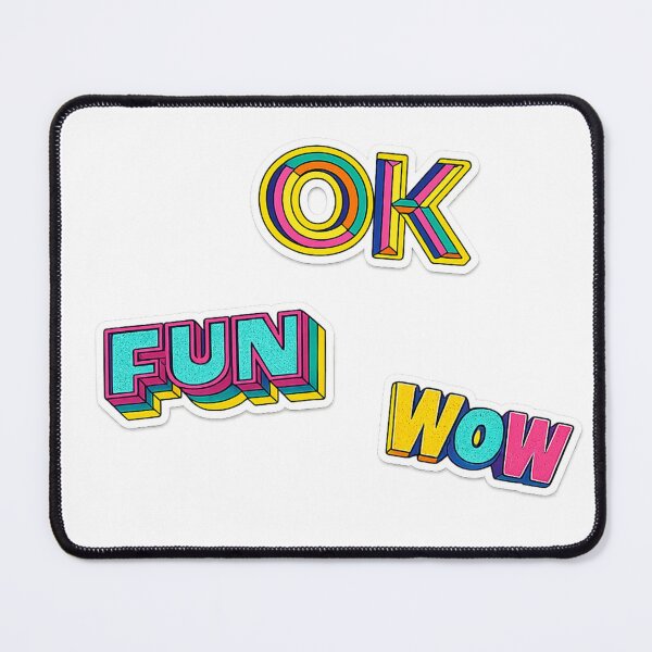 Item preview, Retro Comic Pop Art Words Sticker designed and sold by ZenOtaku Lab.