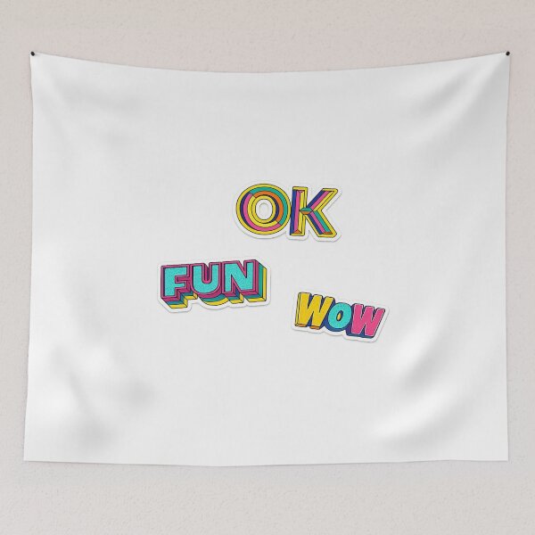 Item preview, Retro Comic Pop Art Words Sticker designed and sold by ZenOtaku Lab.