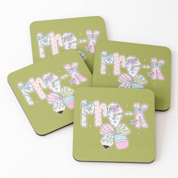 Item preview, Cute Preppy Back to School Floral Pre-K for Girls designed and sold by melodycook.