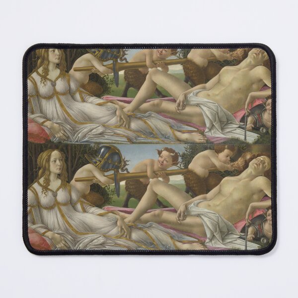 Item preview, Venus and Mars Botticelli Mythology designed and sold by artofuniverse.